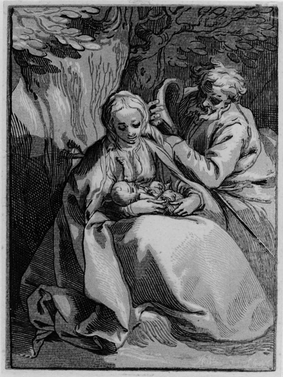 Die Heilige Familie von Abraham Bloemaert