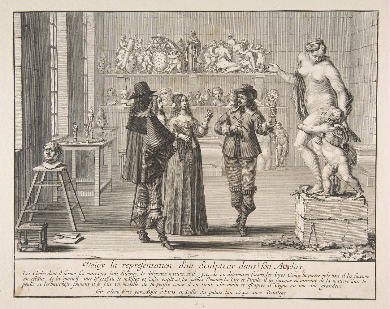 Der Bildhauer von Abraham Bosse