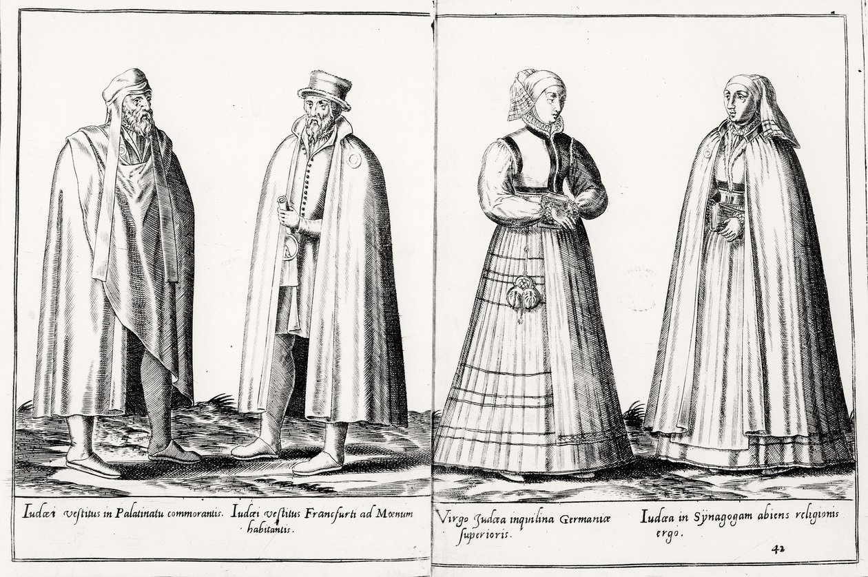Jüdische Kleidung des 16. Jahrhunderts aus 