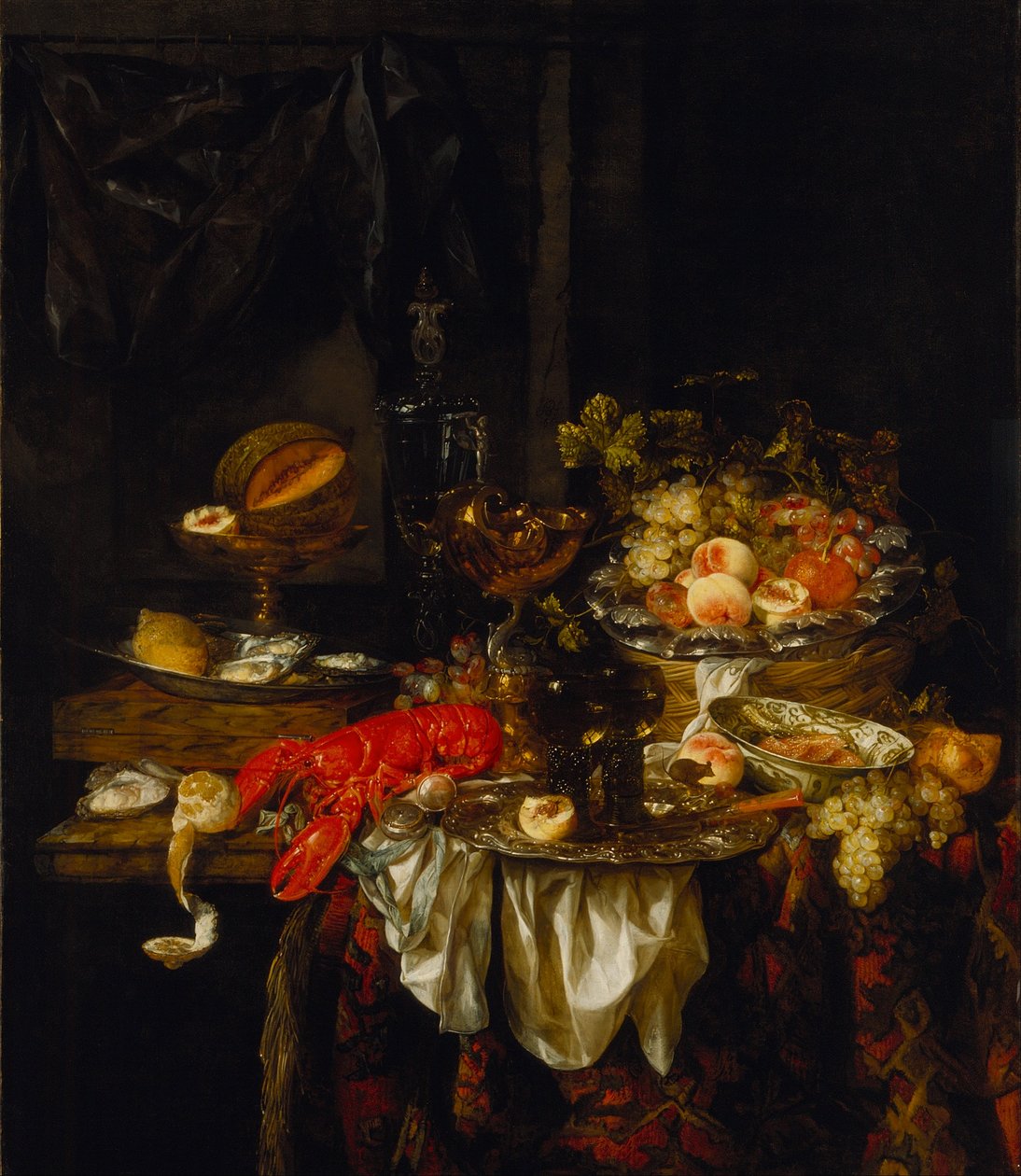 Bankett-Stillleben von Abraham van Beyeren