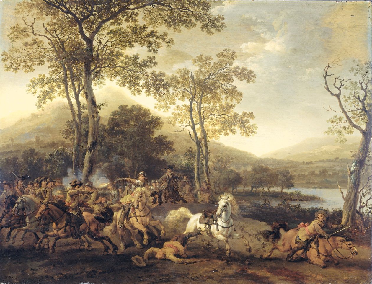 Kavalleriegefecht von Abraham van Calraet