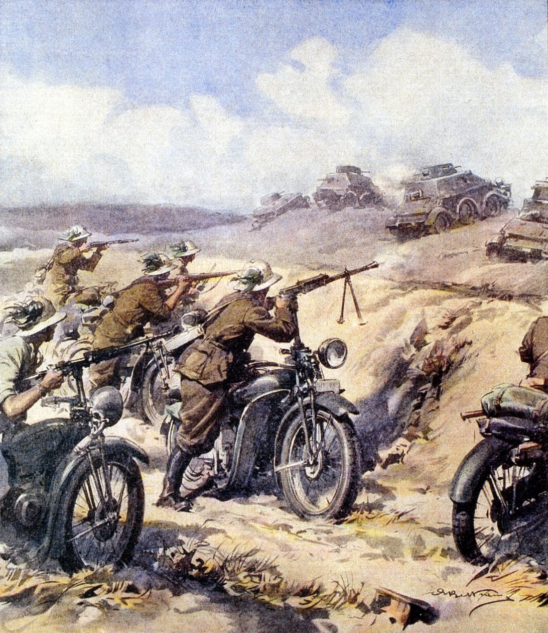 Zweiter Weltkrieg 1940-1941 - Kampagne in Nordafrika - 