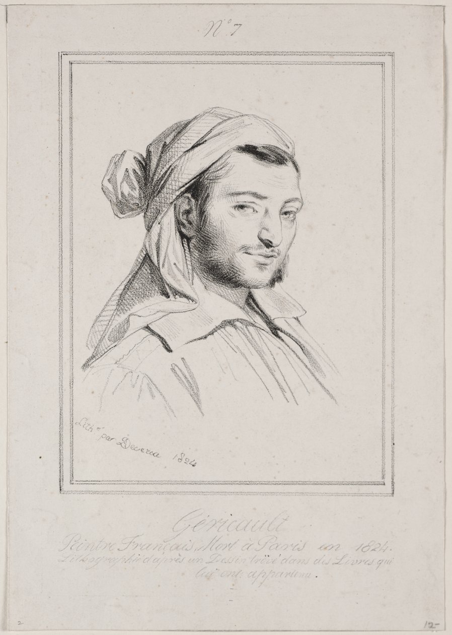 Théodore Géricault von Achille Devéria
