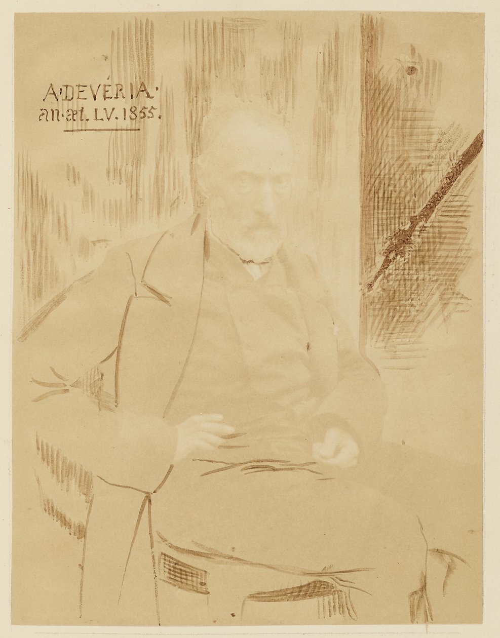 [Porträt oder Selbstporträt von Achille Devéria] von Achille Devéria