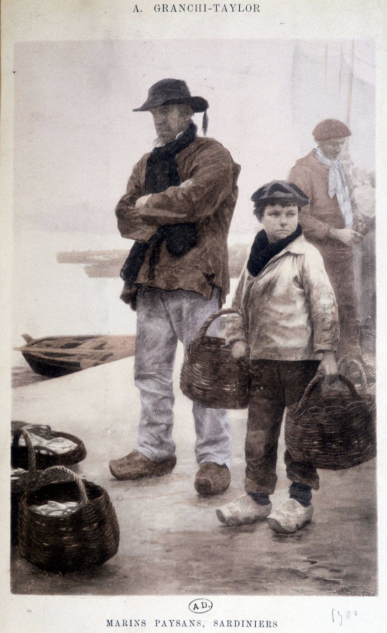 Sardische Bauernmatrosen von Granchi-Taylor von Achille Granchi Taylor