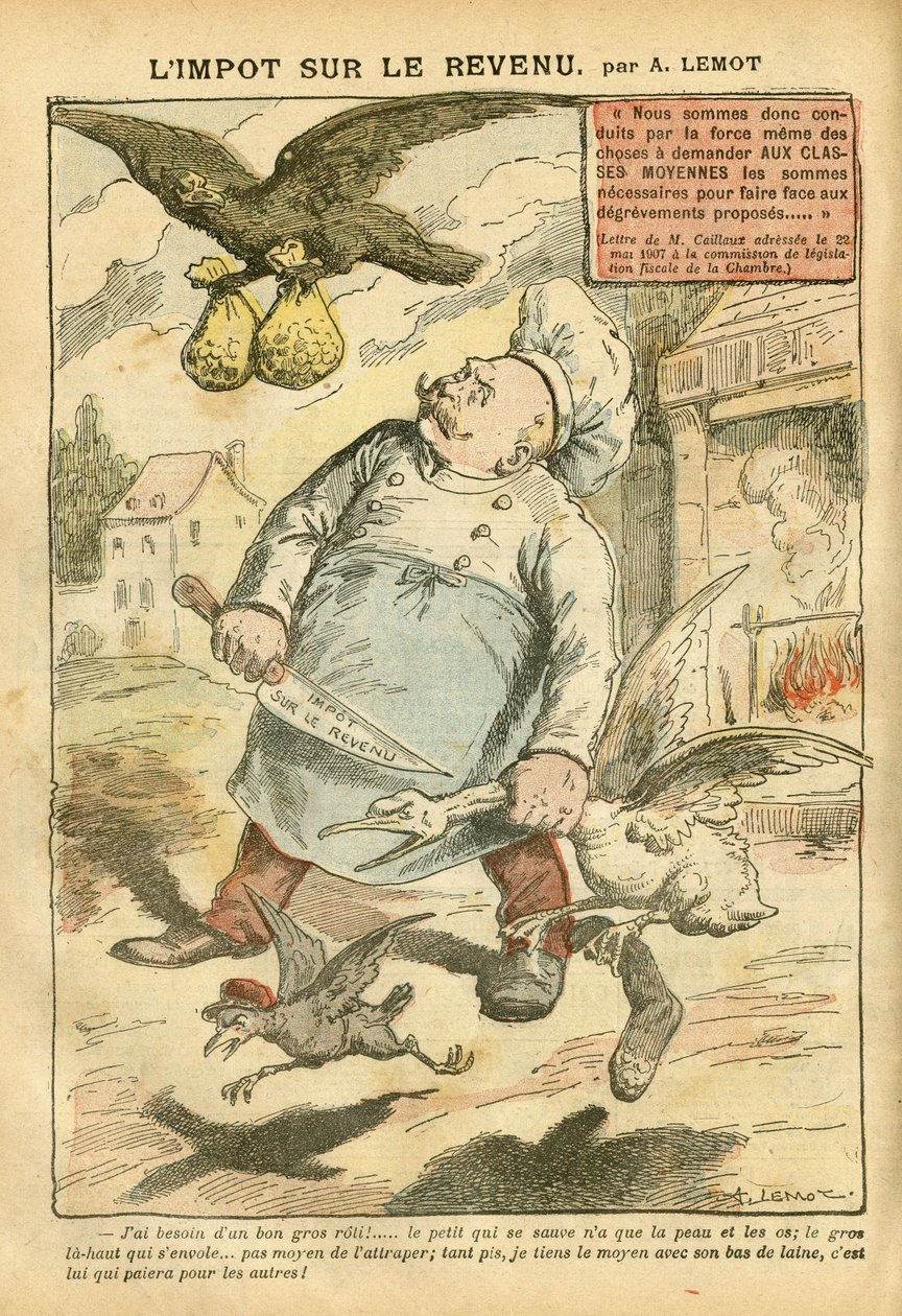 Illustration von Achille Lemot in Le Pelerin von Achille Lemot
