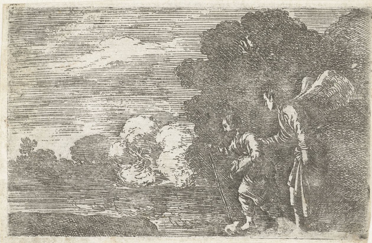 Tobias und der Engel von Adam Elsheimer