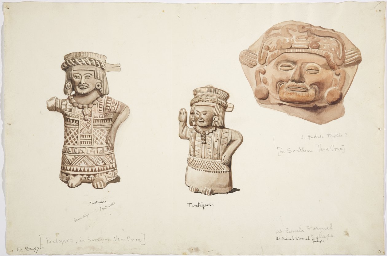 Figuren, Veracruz von Adela Breton