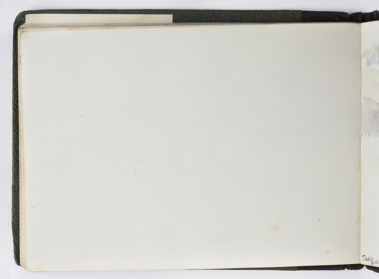 Skizzenbuch mit Aquarellen, Zeichnungen und Notizen, Mexiko, 1896-1898 von Adela Breton