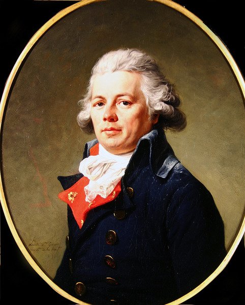 Porträt eines Mannes von Adelaide Labille-Guiard