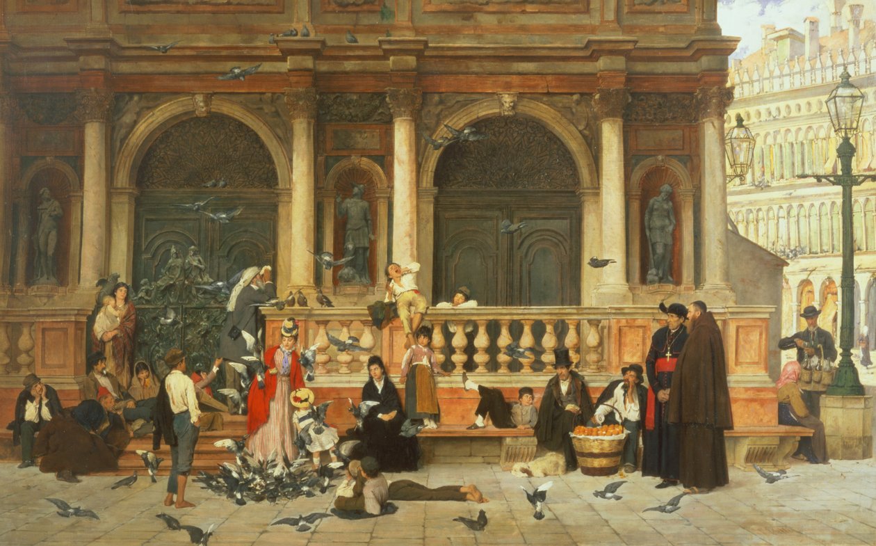 St. Markus, Venedig von Adolf Echtler