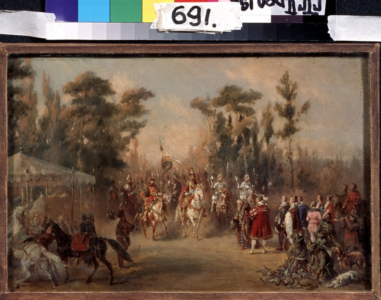 Die Jagd des Zaren im 16. Jahrhundert von Adolf Jossifowitsch Charlemagne