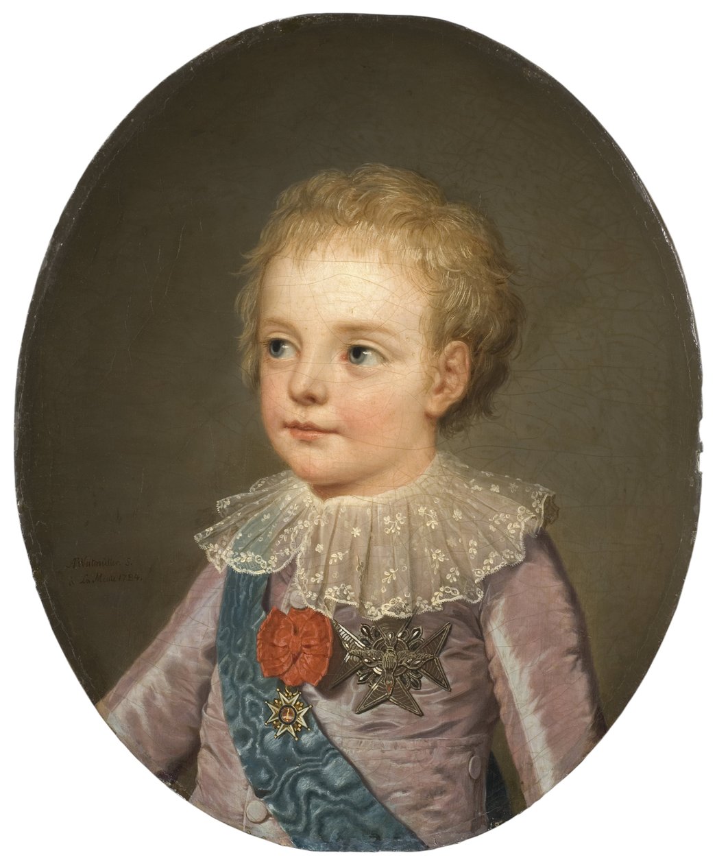 Louis Joseph Xavier François de Bourbon, Dauphin von Frankreich von Adolf Ulrich Wertmuller