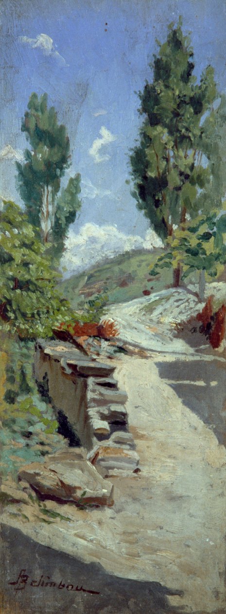 Straße in den Hügeln von Adolfo Belimbau