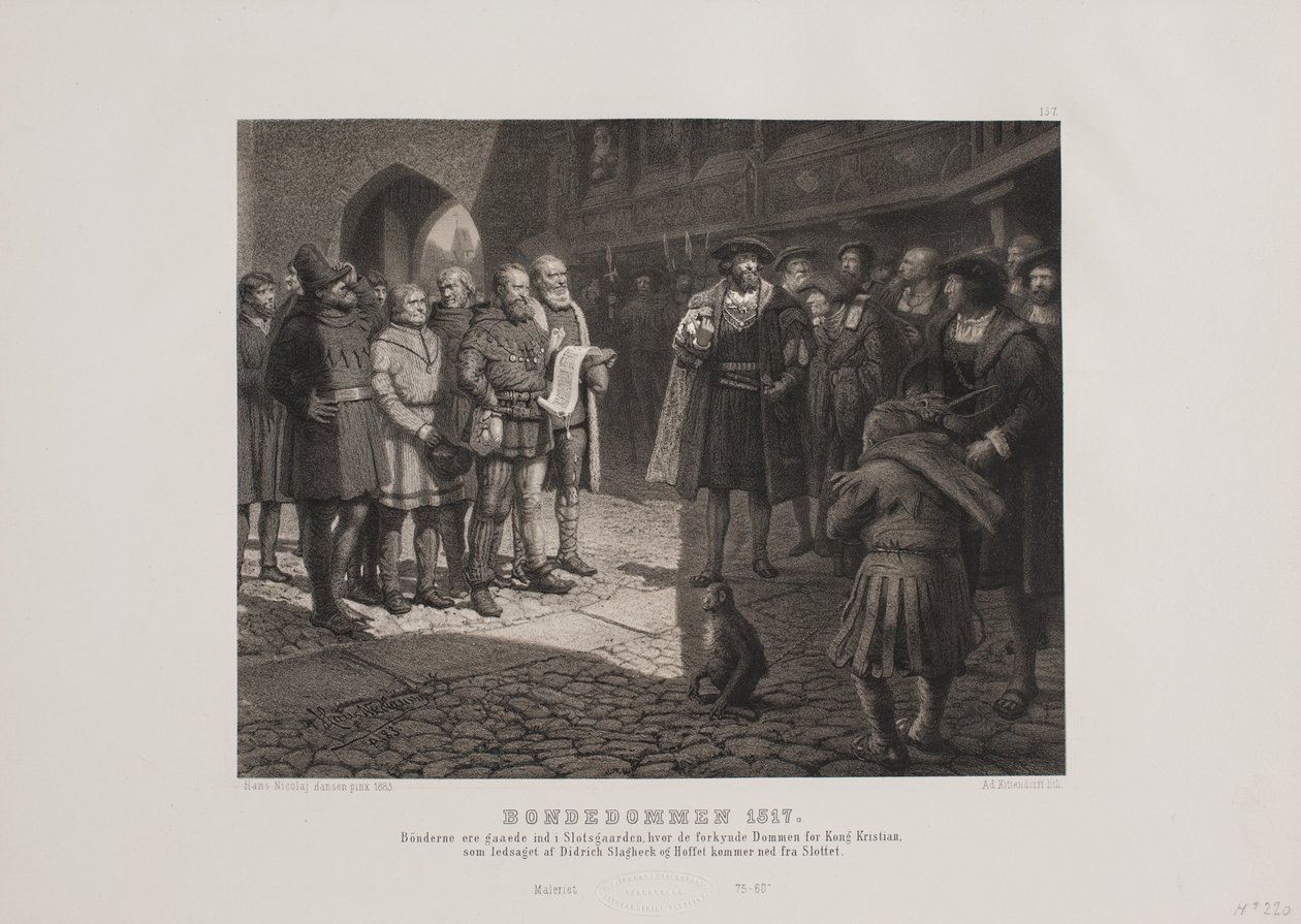 Bauernurteil 1517 von Johan Adolph Kittendorff