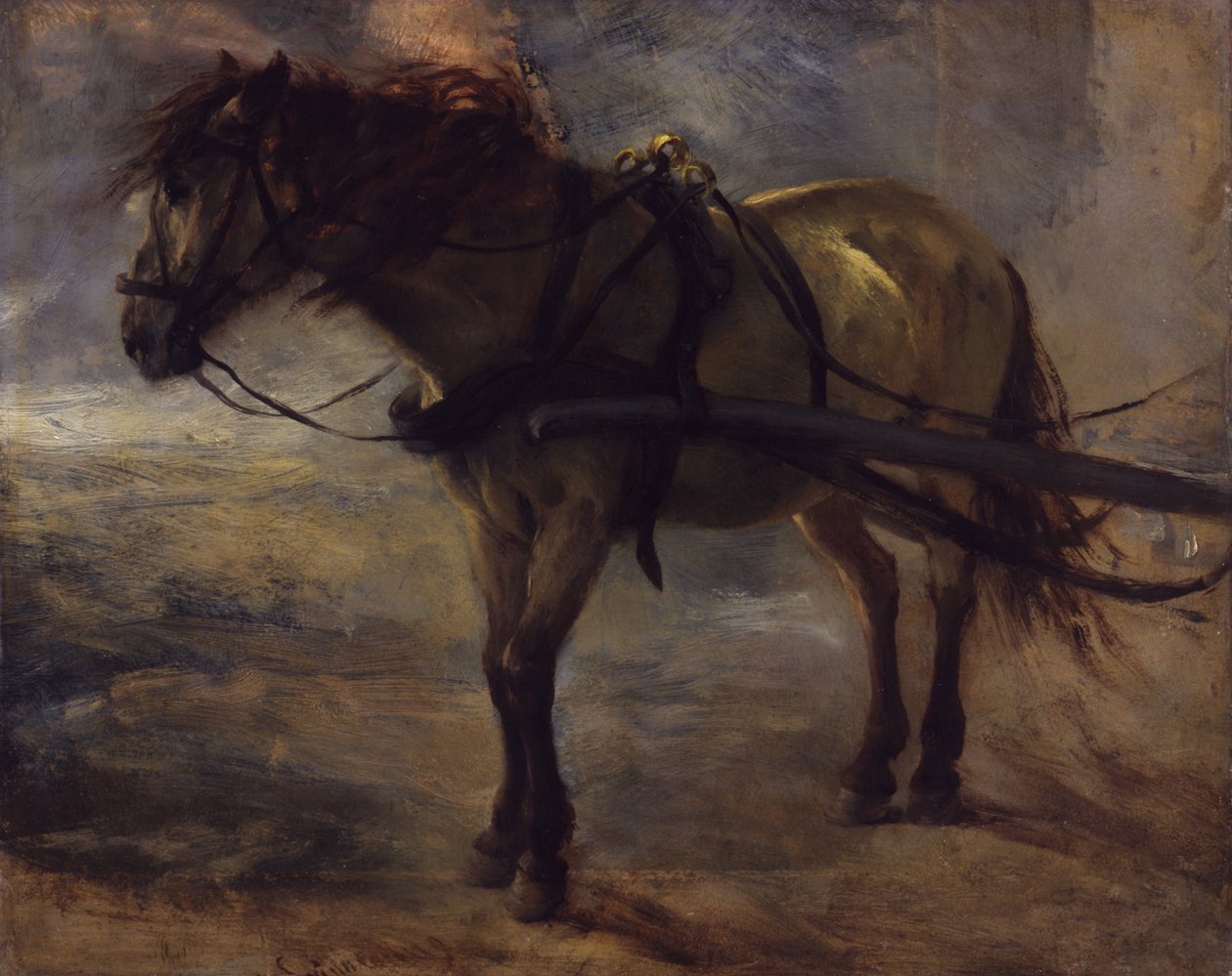 Karrengaul von Adolph Menzel