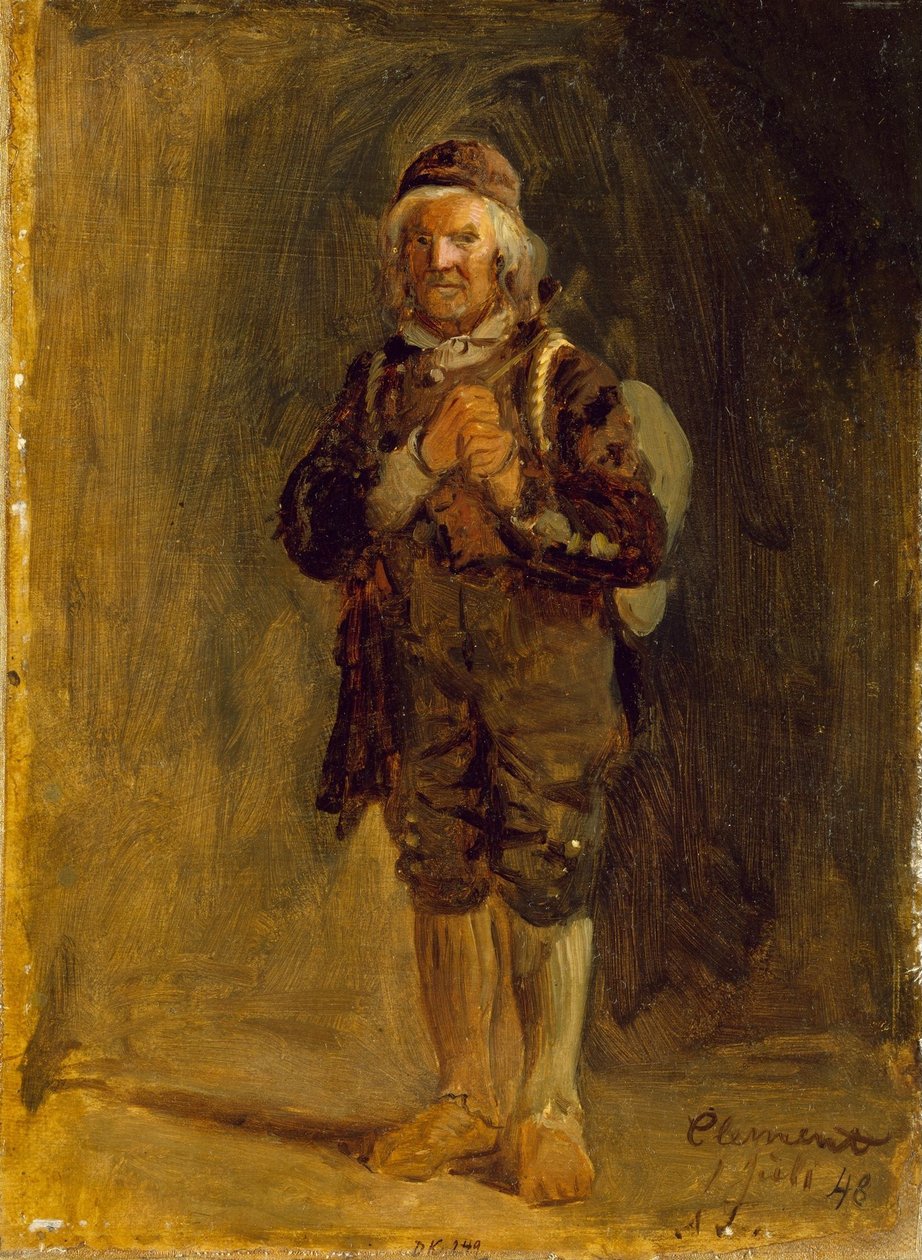 Clement Ringnæs aus Sigdal von Adolph Tidemand