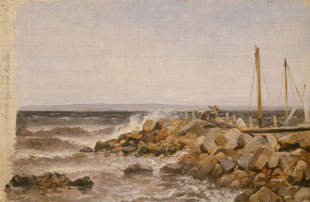 Von Kullen in Schweden von Adolph Tidemand