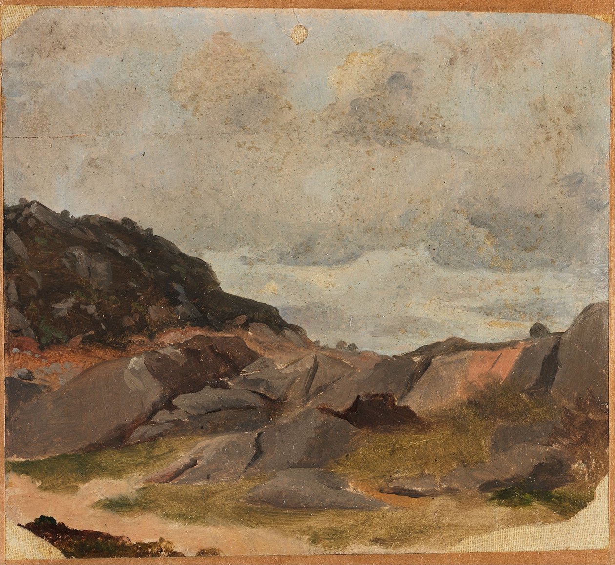 Landschaftsstudie von Adolph Tidemand