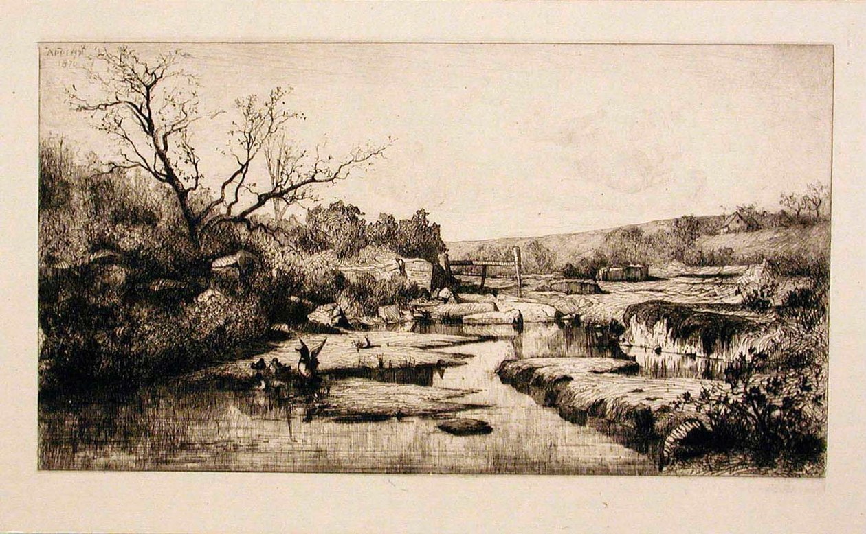 Die Quellen der Albarine (Ain) von Adolphe Appian