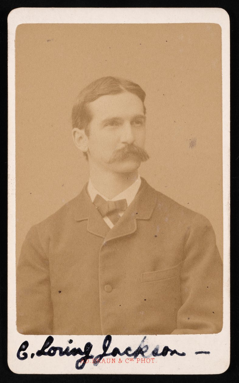 Porträt von Charles Loring Jackson 1847-1935, ca. 1887 von Adolphe Braun