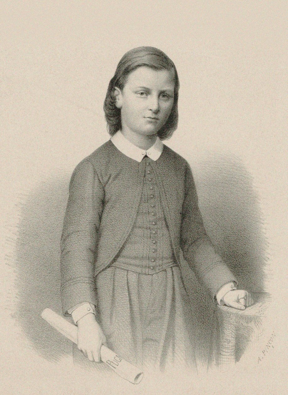 Porträt des Komponisten Raoul Pugno von Adolphe Pincon