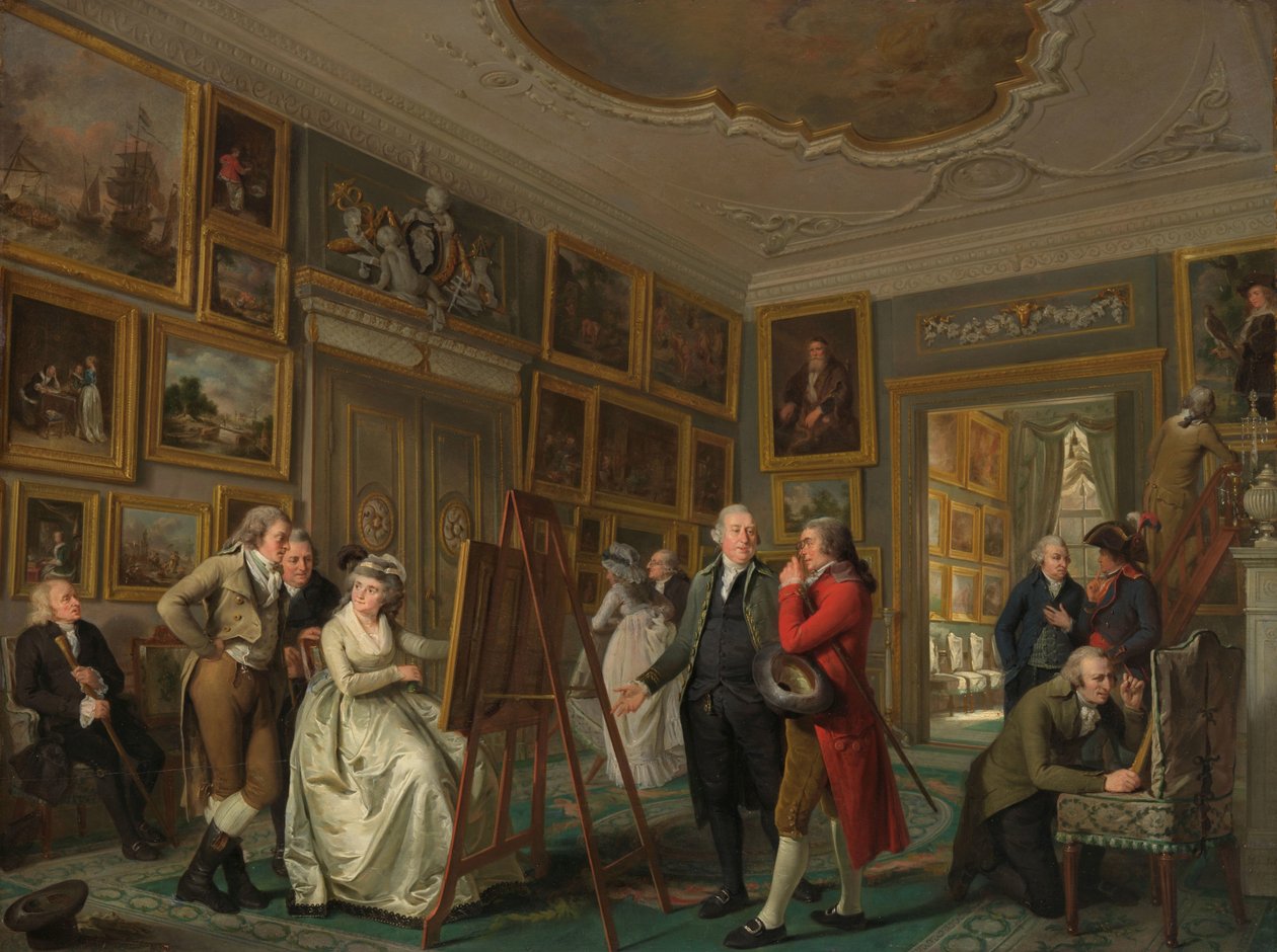 Die Kunstgalerie von Jan Gildemeester Jansz von Adriaan de Lelie