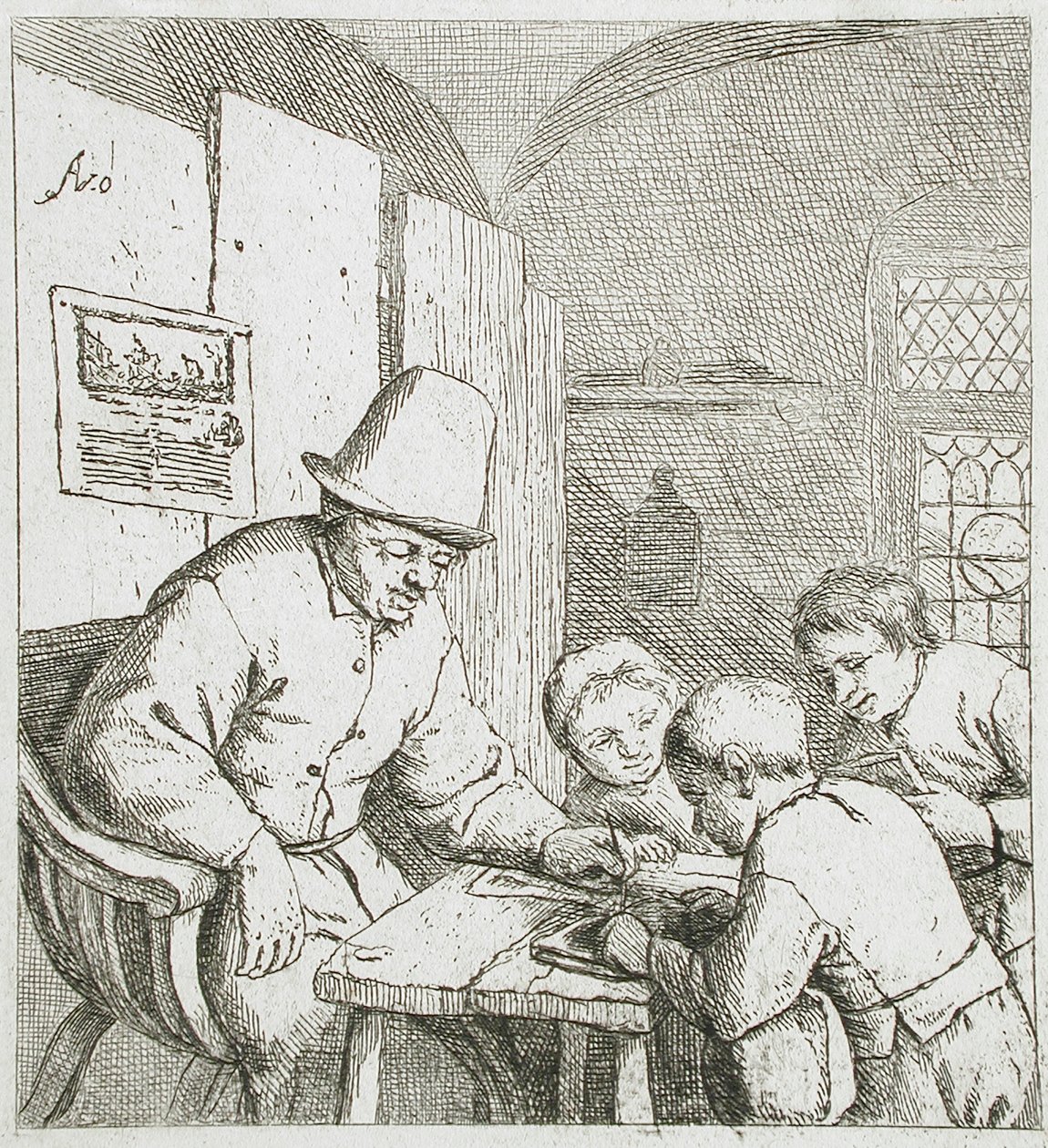 Der Schulmeister von Adriaen Jansz. van Ostade