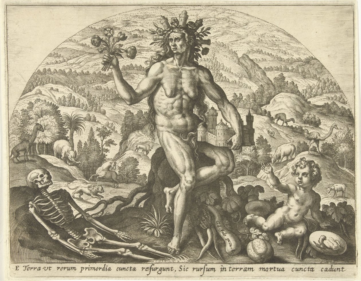 Erde von Adriaen Collaert