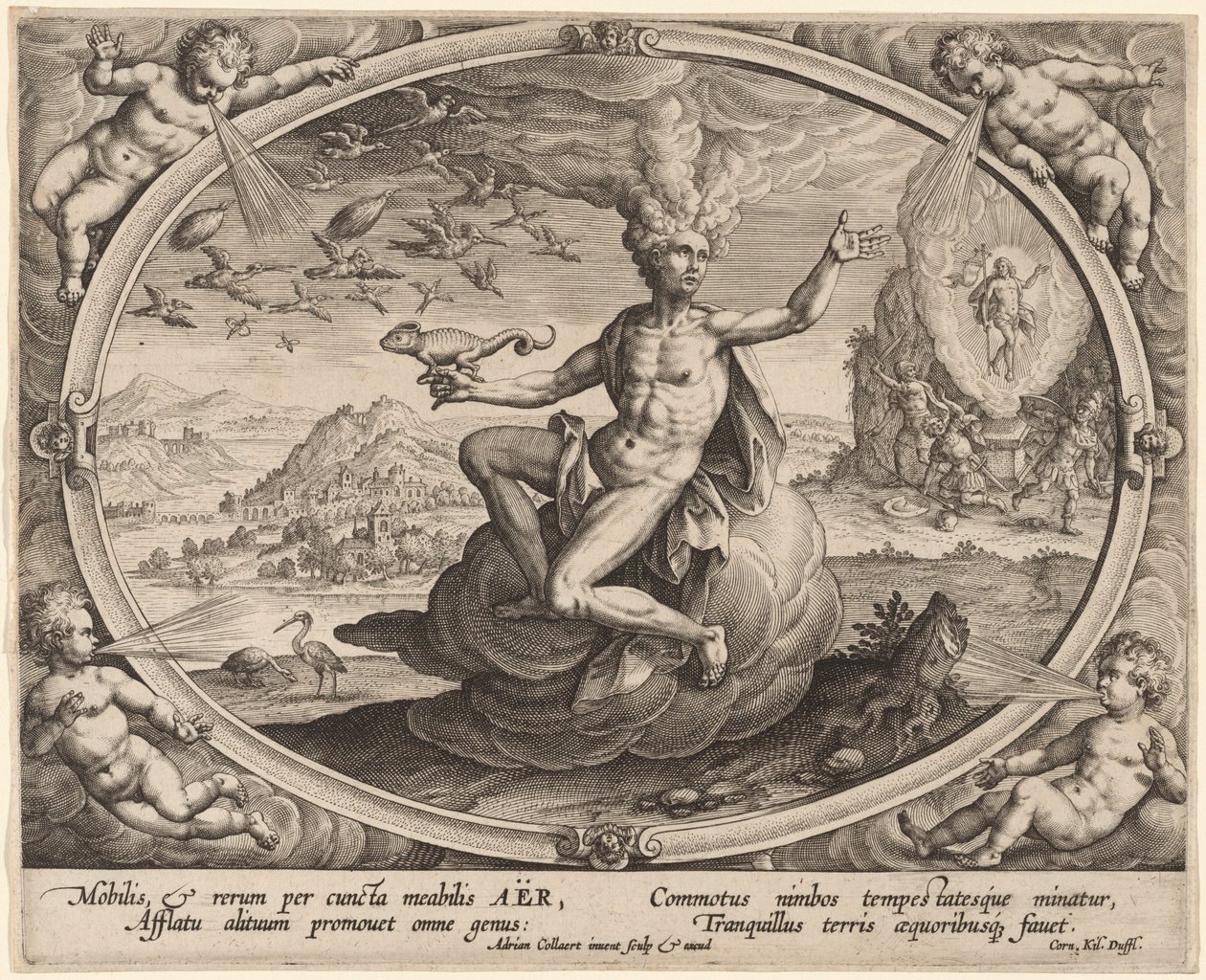 Luft von Adriaen Collaert