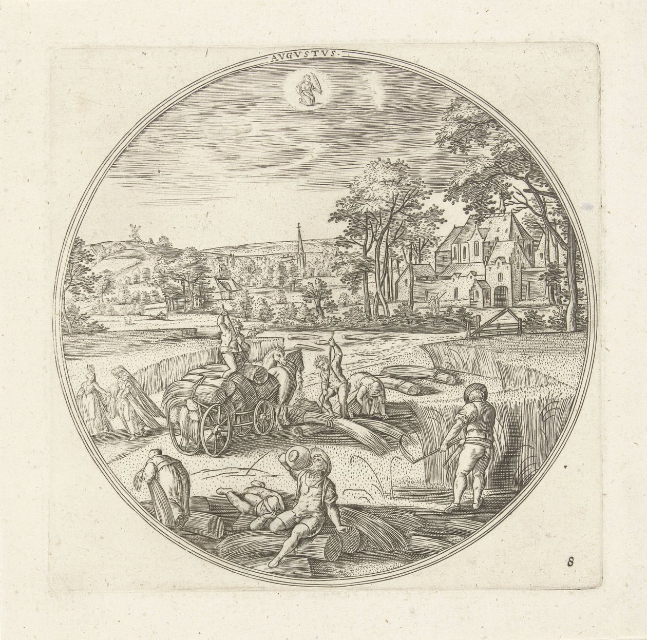 Augustus von Adriaen Collaert