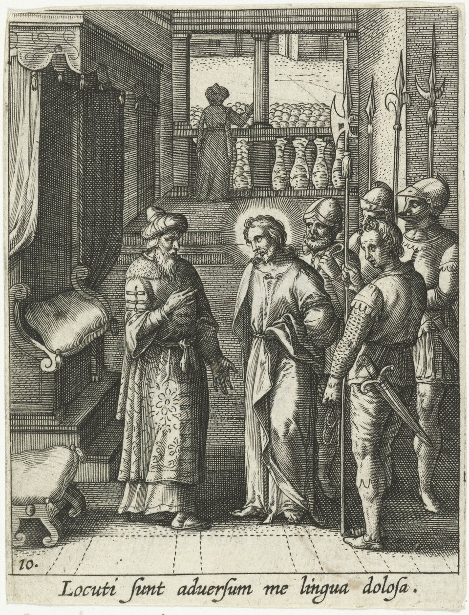 Christus zurück bei Pilatus von Adriaen Collaert