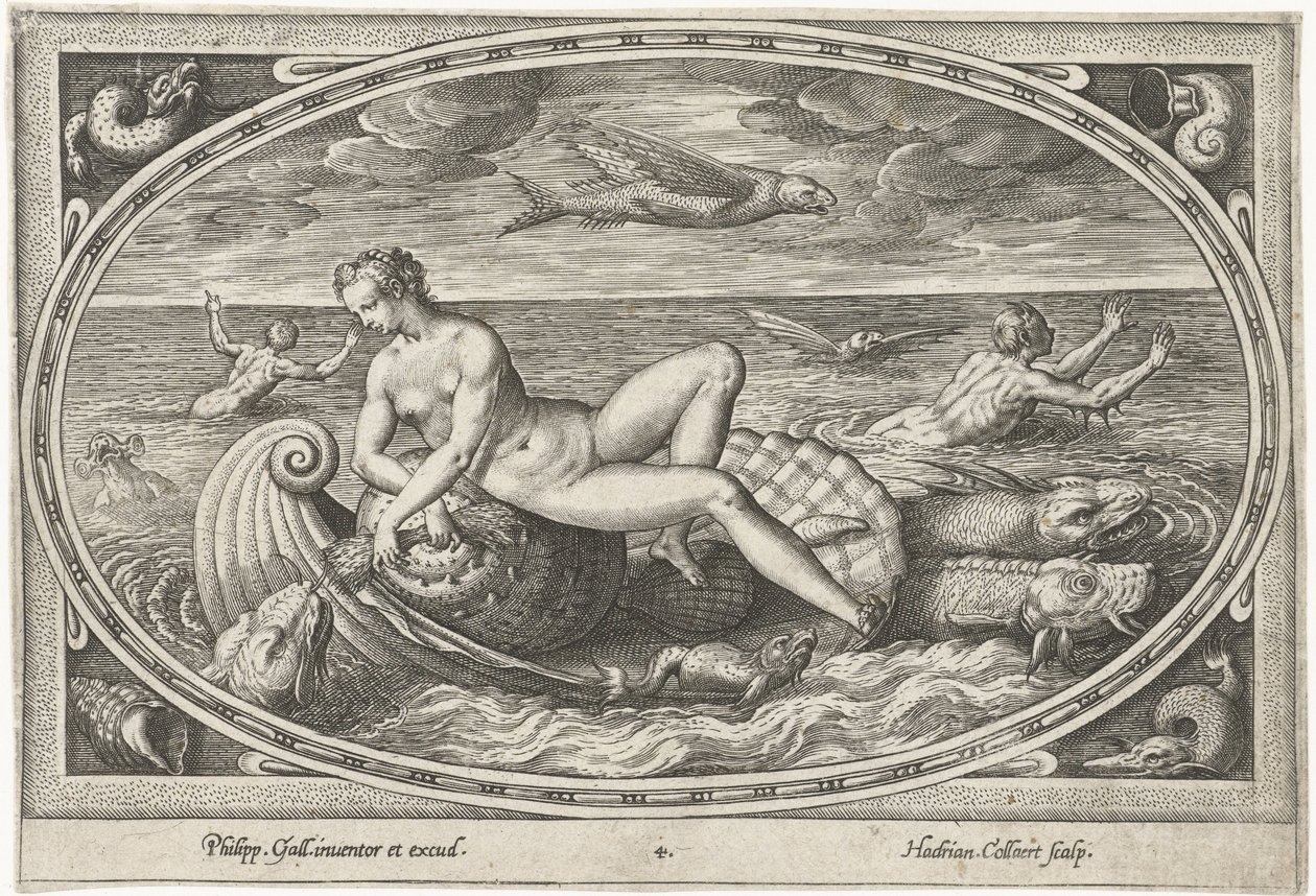 Galatea von Adriaen Collaert