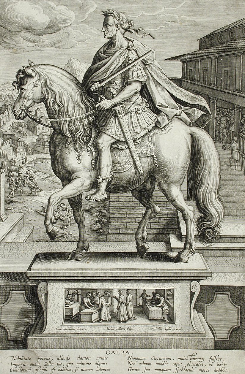 Galba von Adriaen Collaert