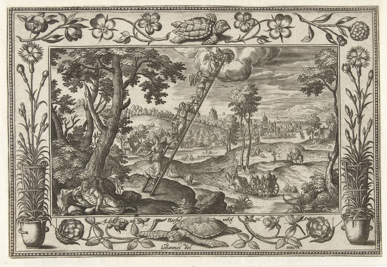 Jakobsleiter von Adriaen Collaert