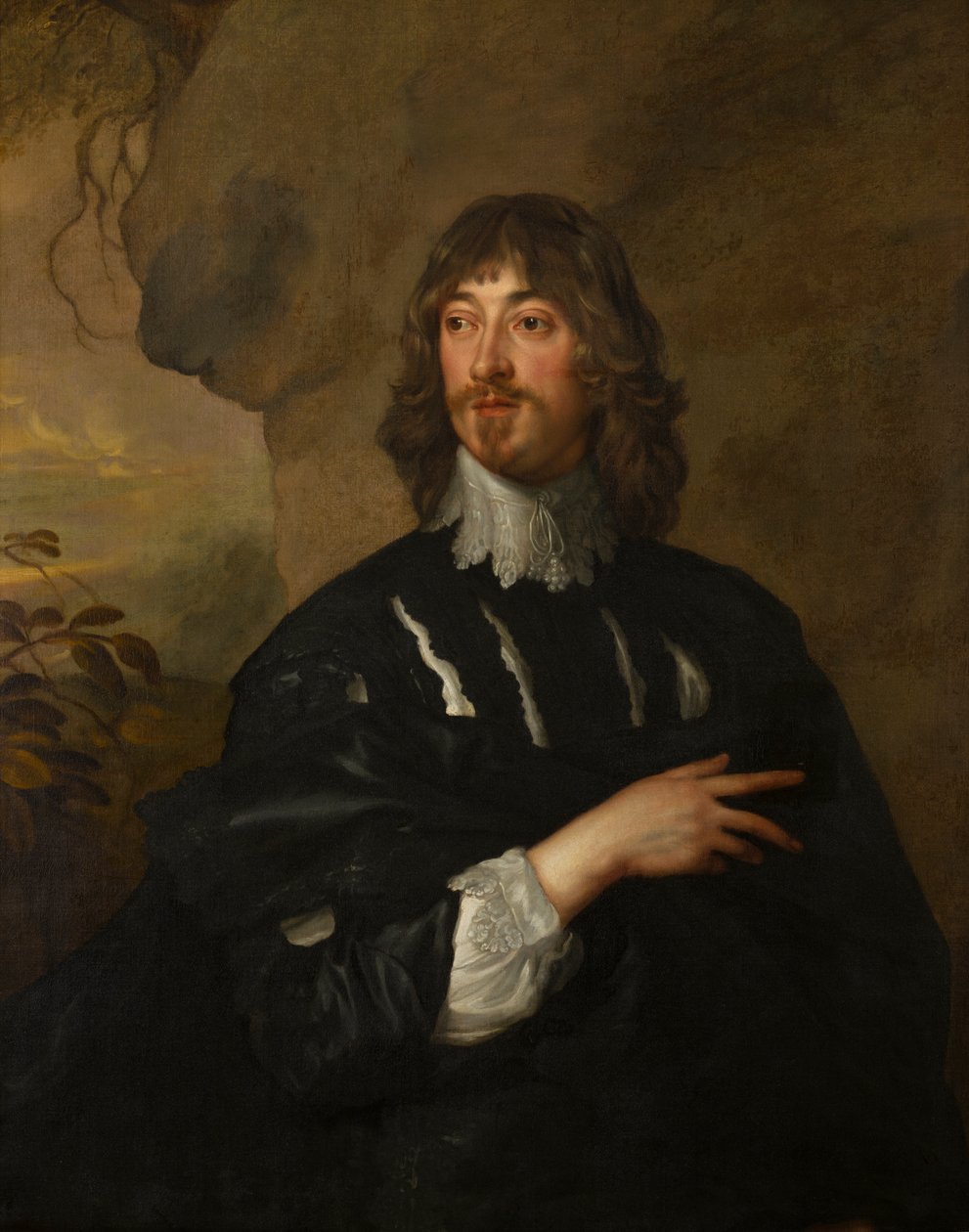 Porträt von Colonel, später Lord Goring. Earl of Norwich (1585-1663), ca. 1605-63 von Adriaen Hanneman