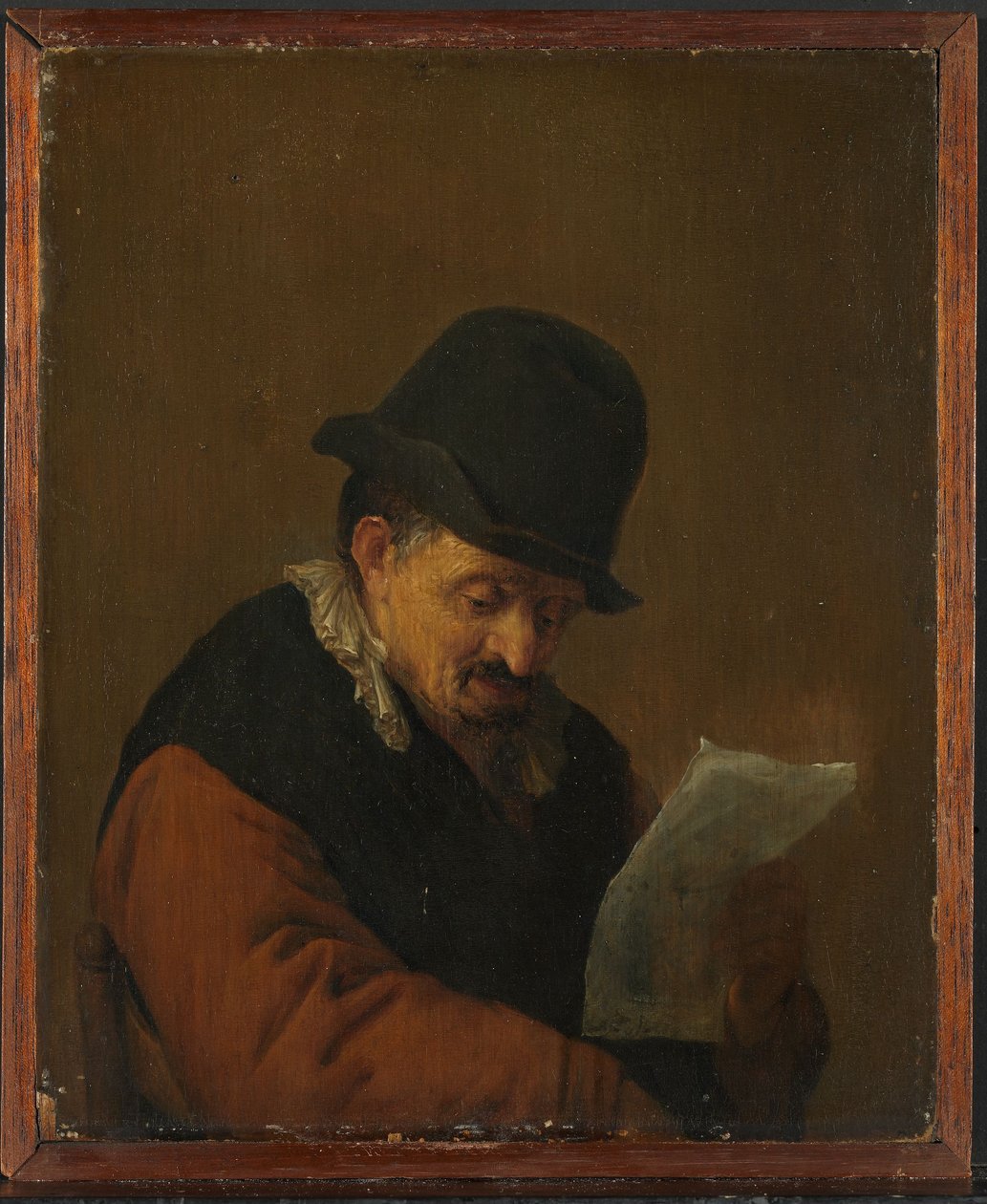 Mann beim Lesen von Adriaen van Ostade