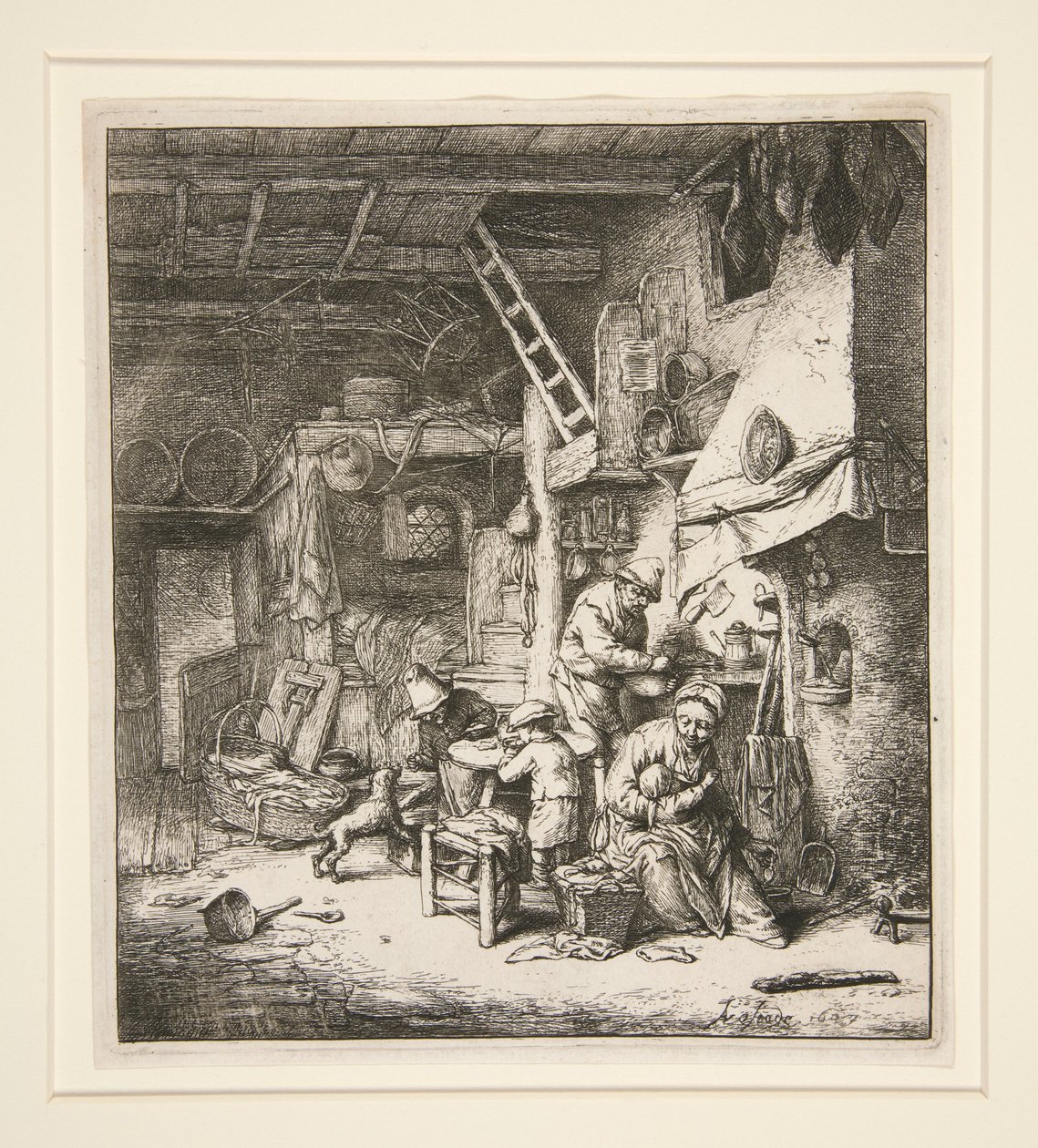 Die Familie von Adriaen van Ostade