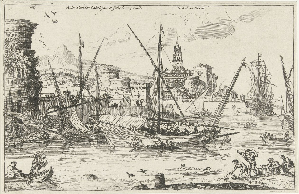 Hafen von Adriaen van der Kabel
