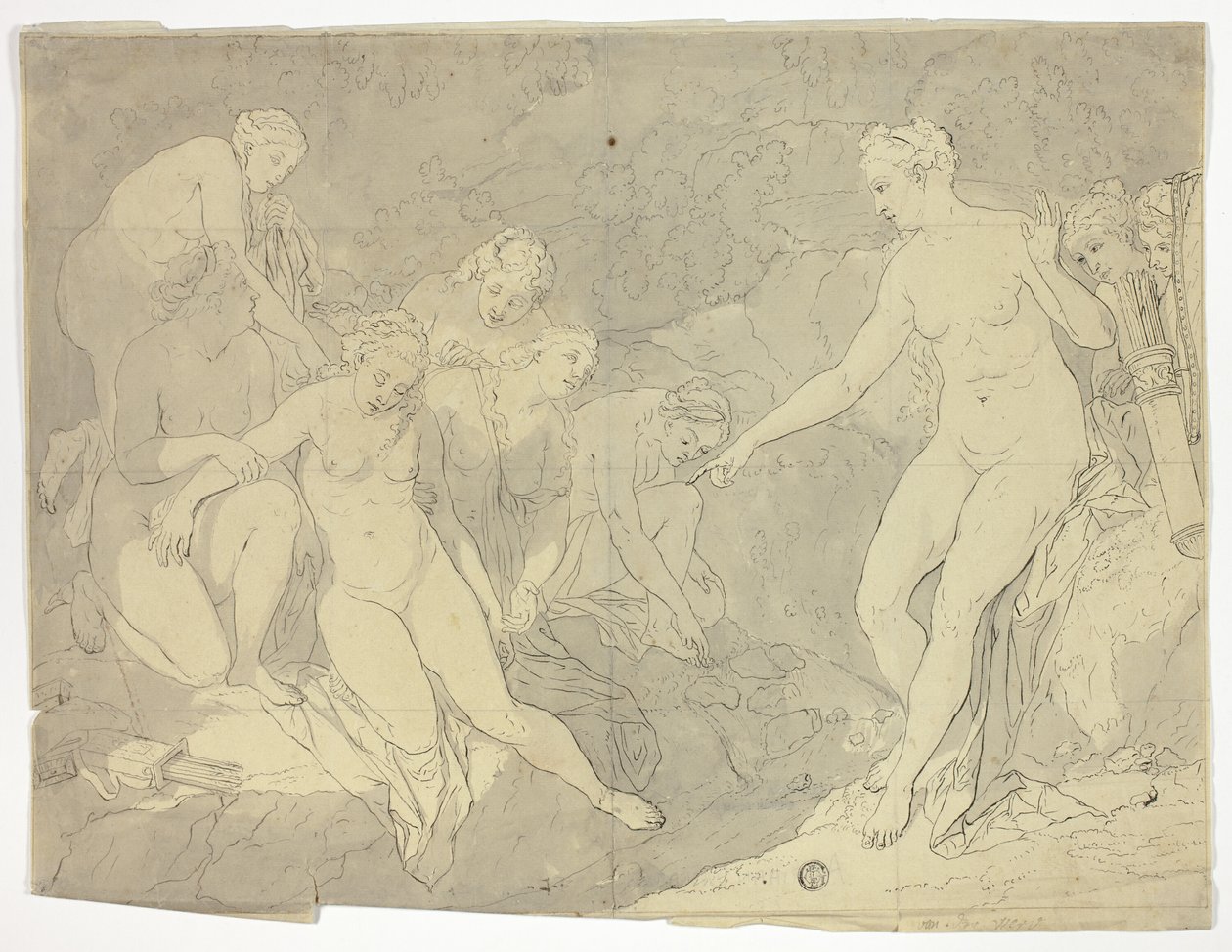 Diana und Kallisto von Adriaen van der Werff