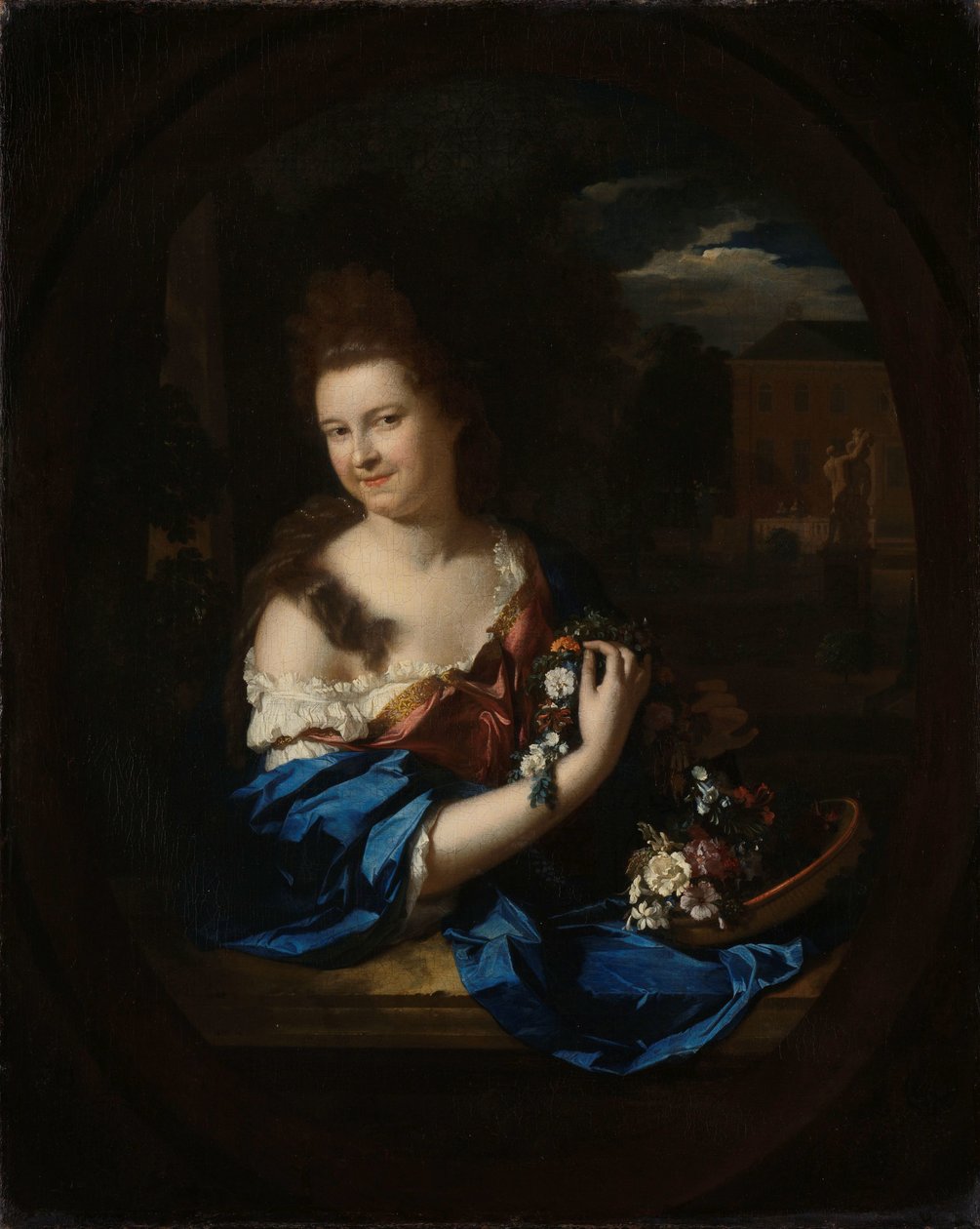 Porträt von Margaretha Rendorp, Ehefrau von Jan van de Poll von Adriaen van der Werff