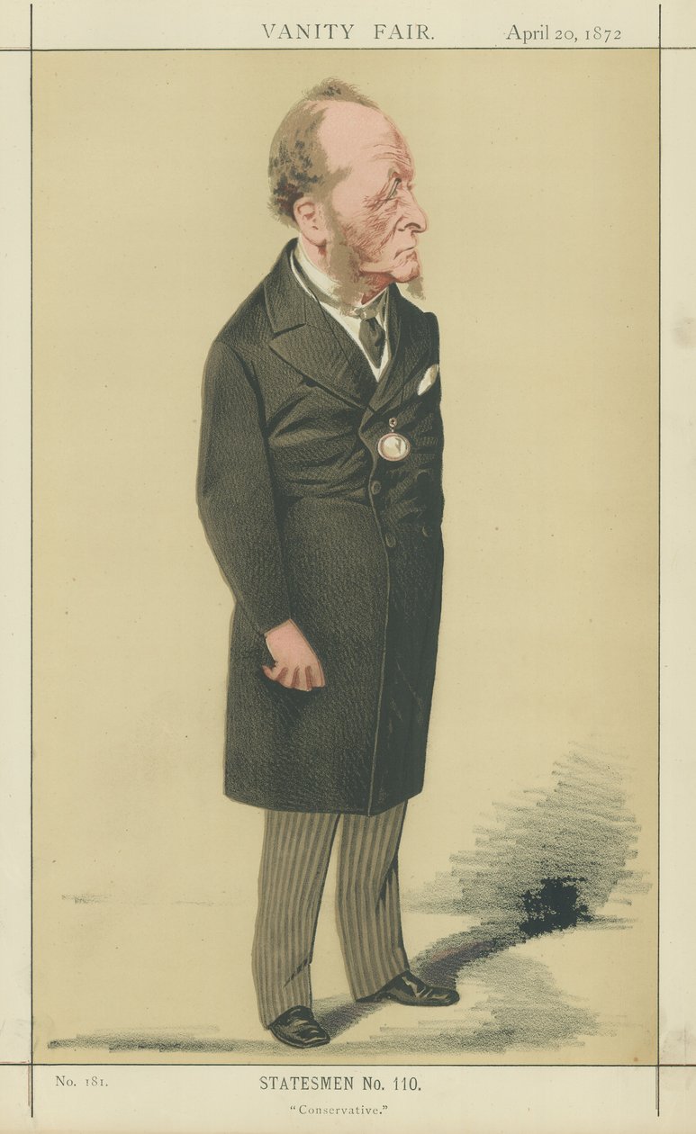 Der ehrenwerte Gathorne Hardy von Adriano Cecioni