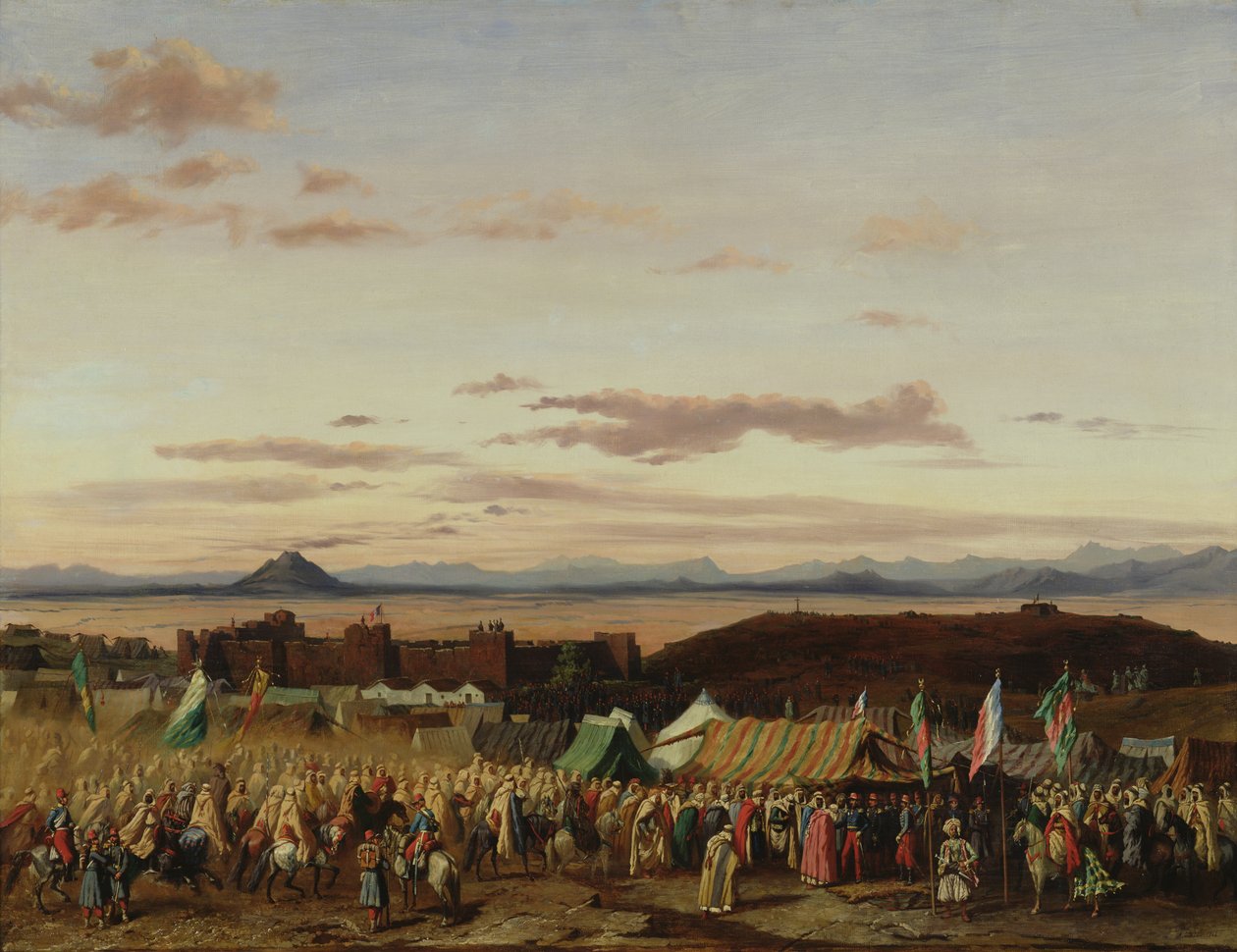 Die Einnahme von Setif während der Eroberung Algeriens von Adrien Dauzats