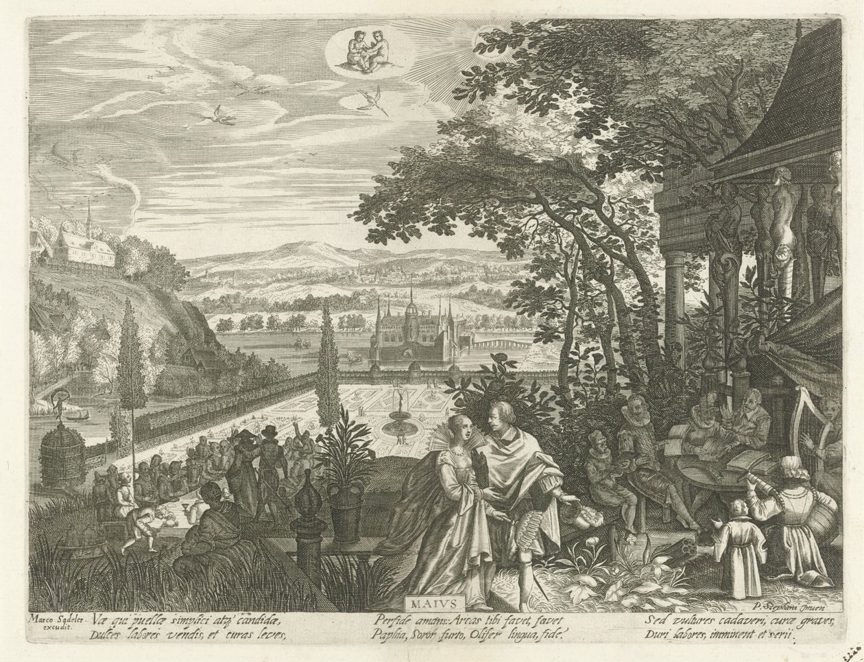 Mai von Egidius  Sadeler (II)