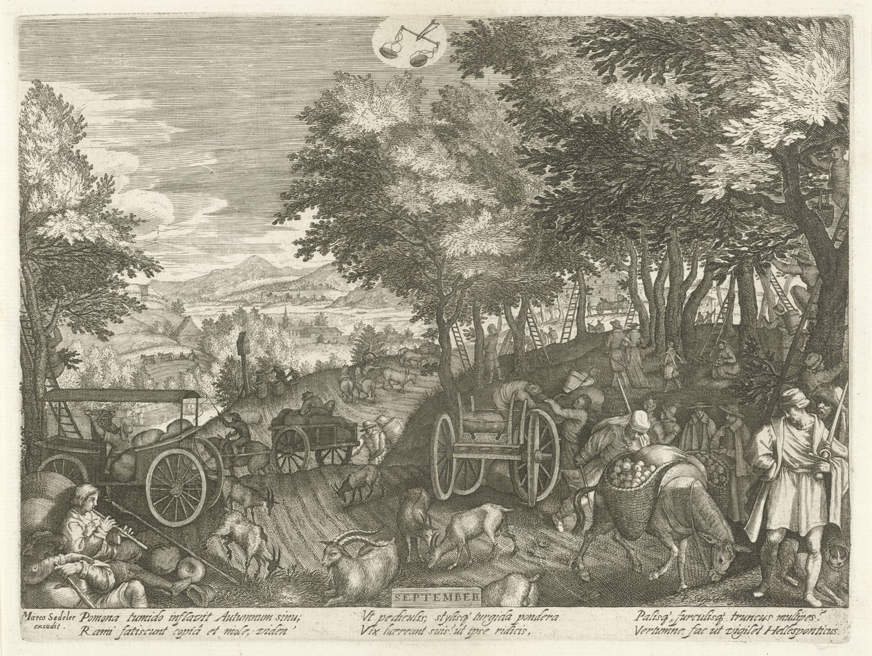 September von Egidius  Sadeler (II)