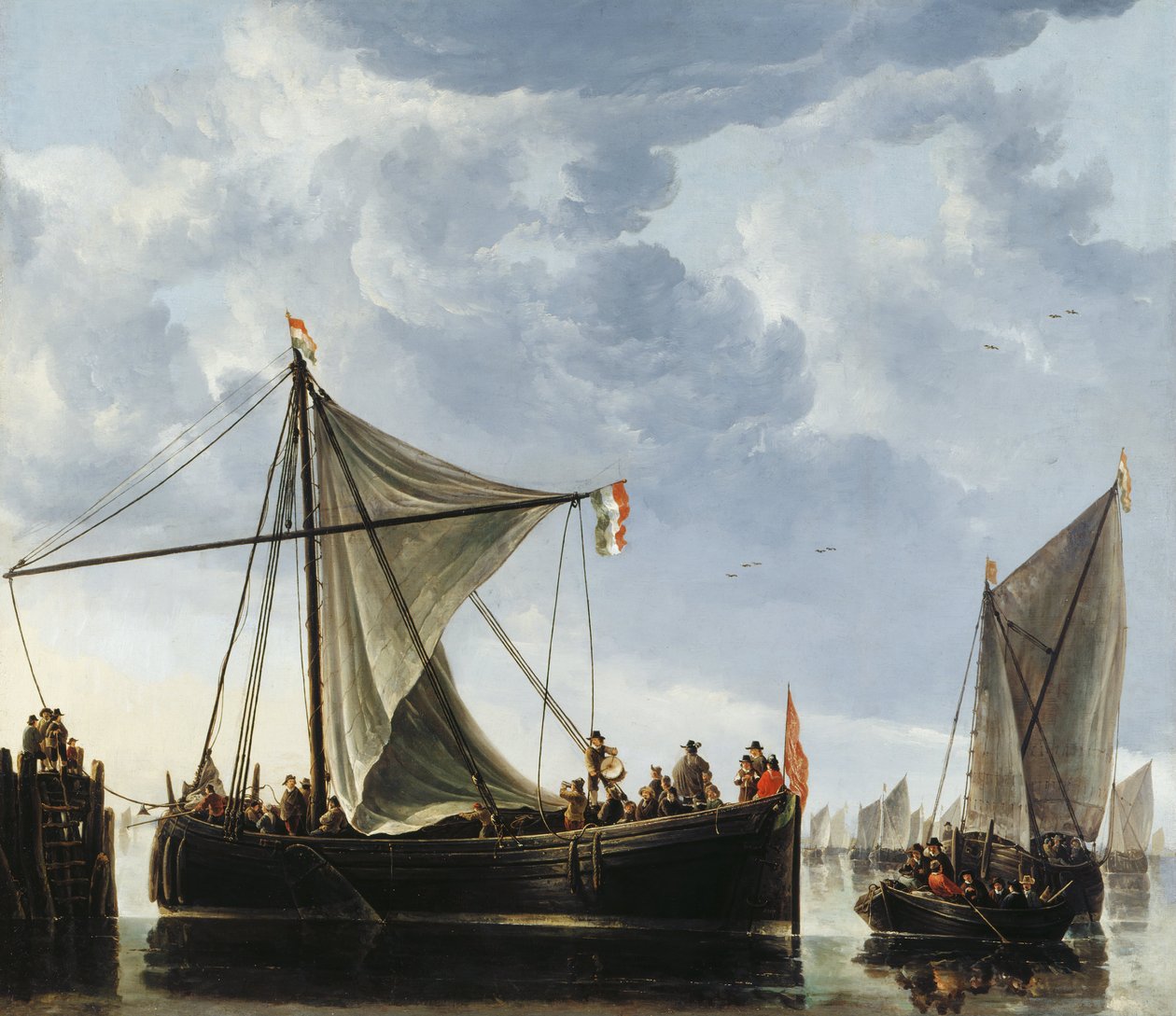 Das Passageboot von Aelbert Cuyp