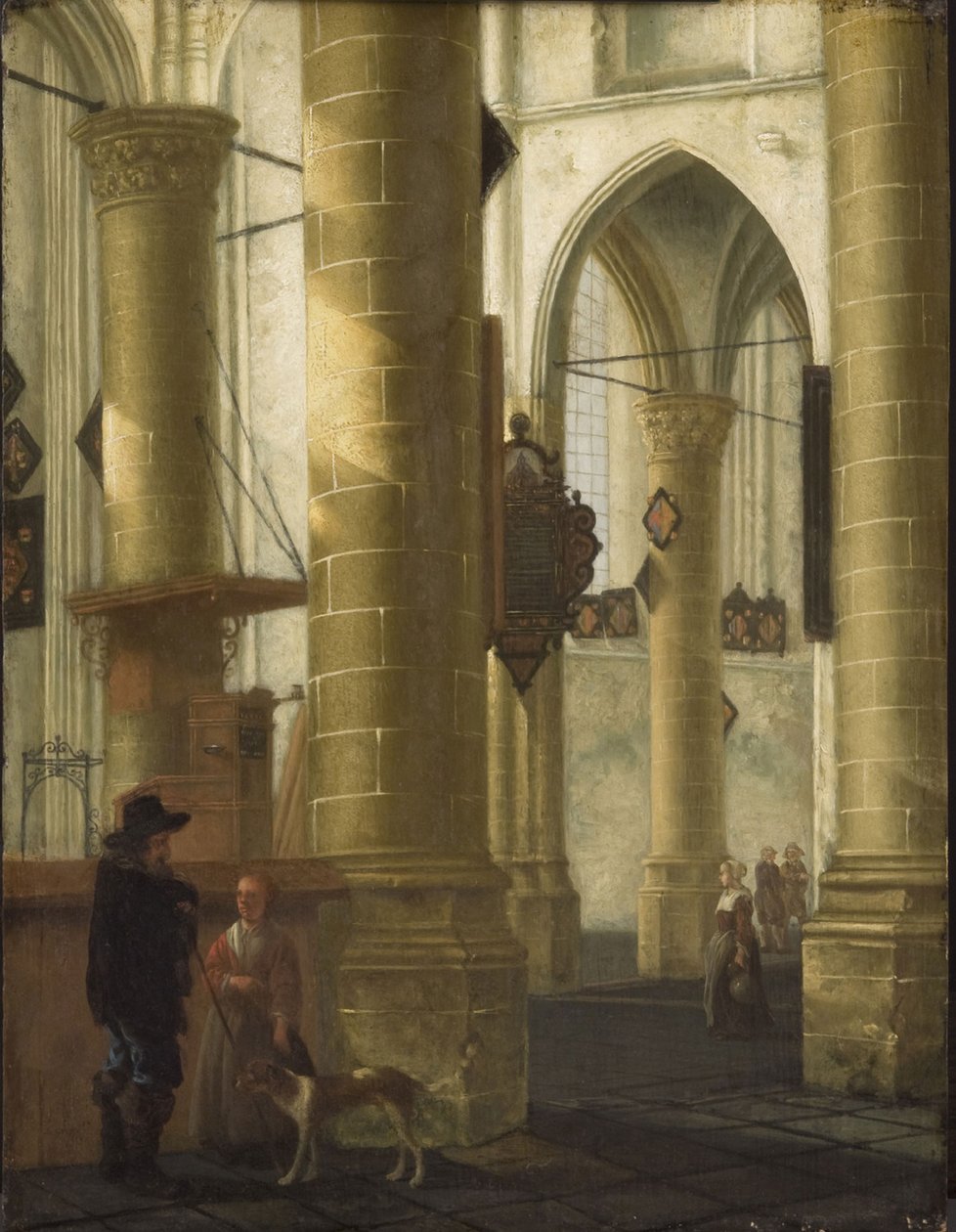 Innenraum der Grote Kerk, Dordrecht von Aelbert Cuyp