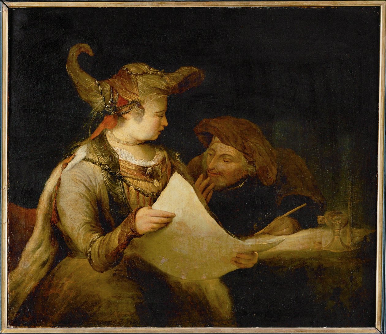 Esther und Mordechai von Aert de Gelder
