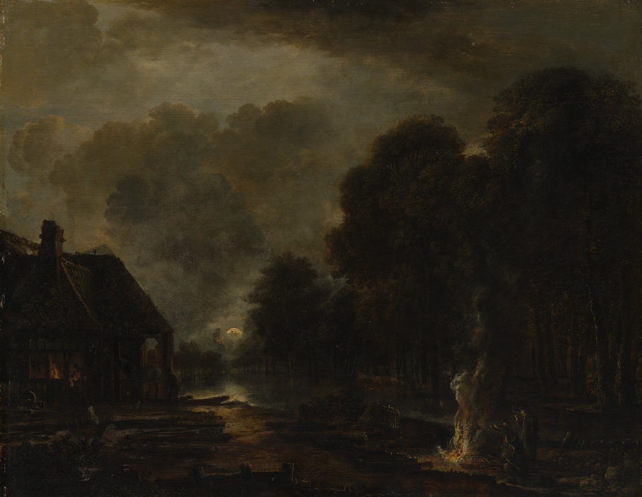 Der Hufschmied von Aert van der Neer