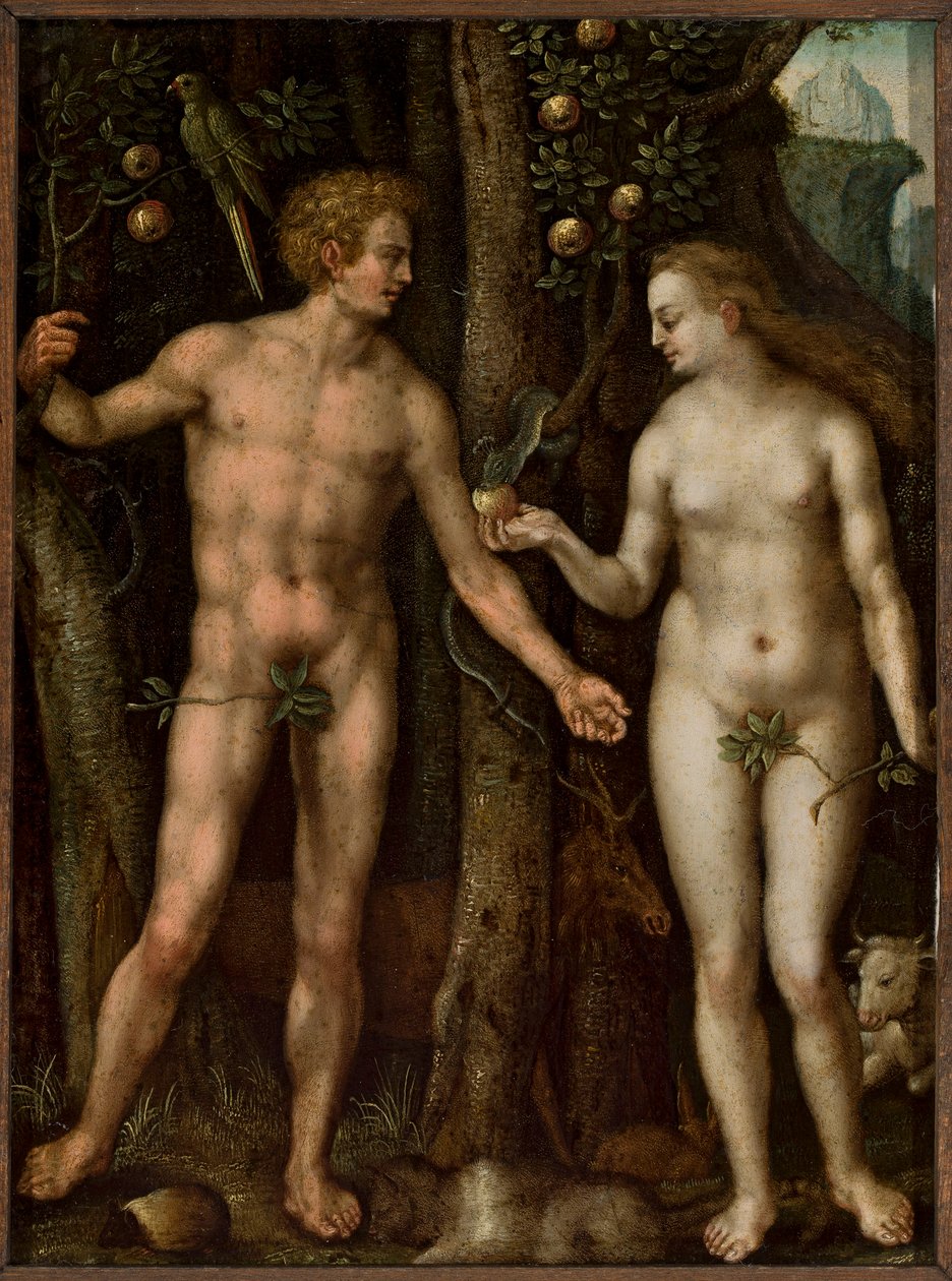Adam i Ewa von After Albrecht Dürer
